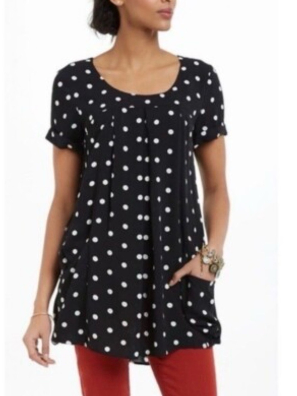Holding Horses Polka Dot Top